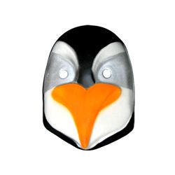 Máscara Goma eva: Pingüino