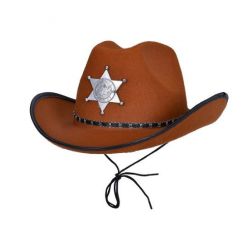 Sombrero Cowboy Felpa x1